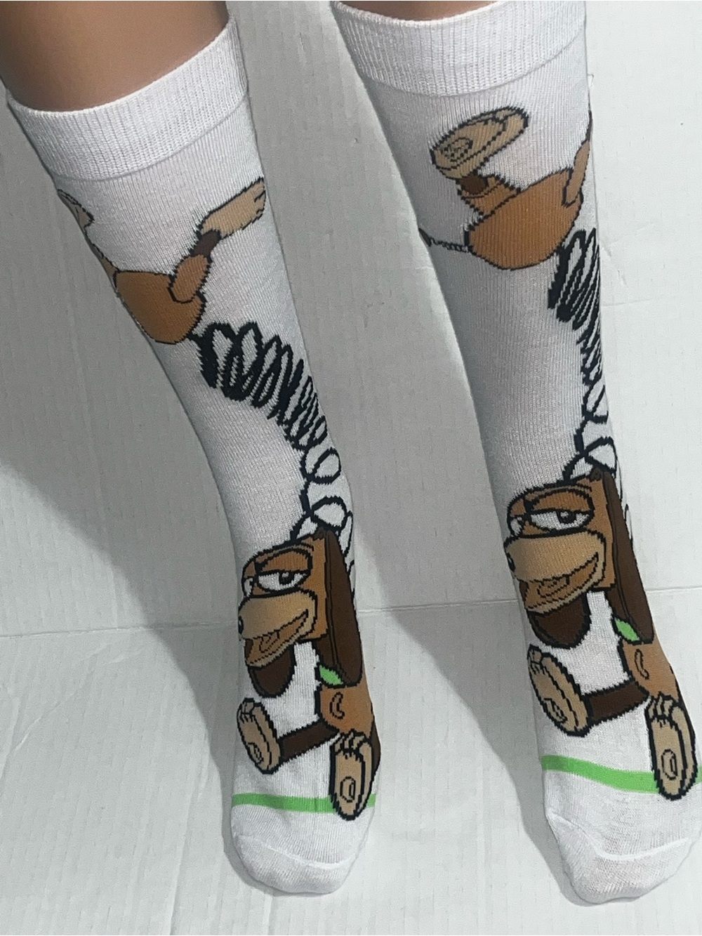 Disney Pixar Toy Story Slinky Dog Novelty Graphic Crew Socks
